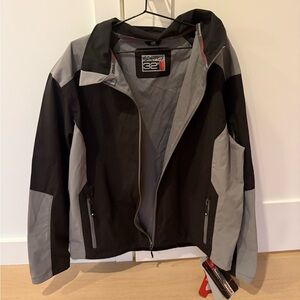 Men's Black and Gray weatherproof ltechnological outwesr systems  Jacket